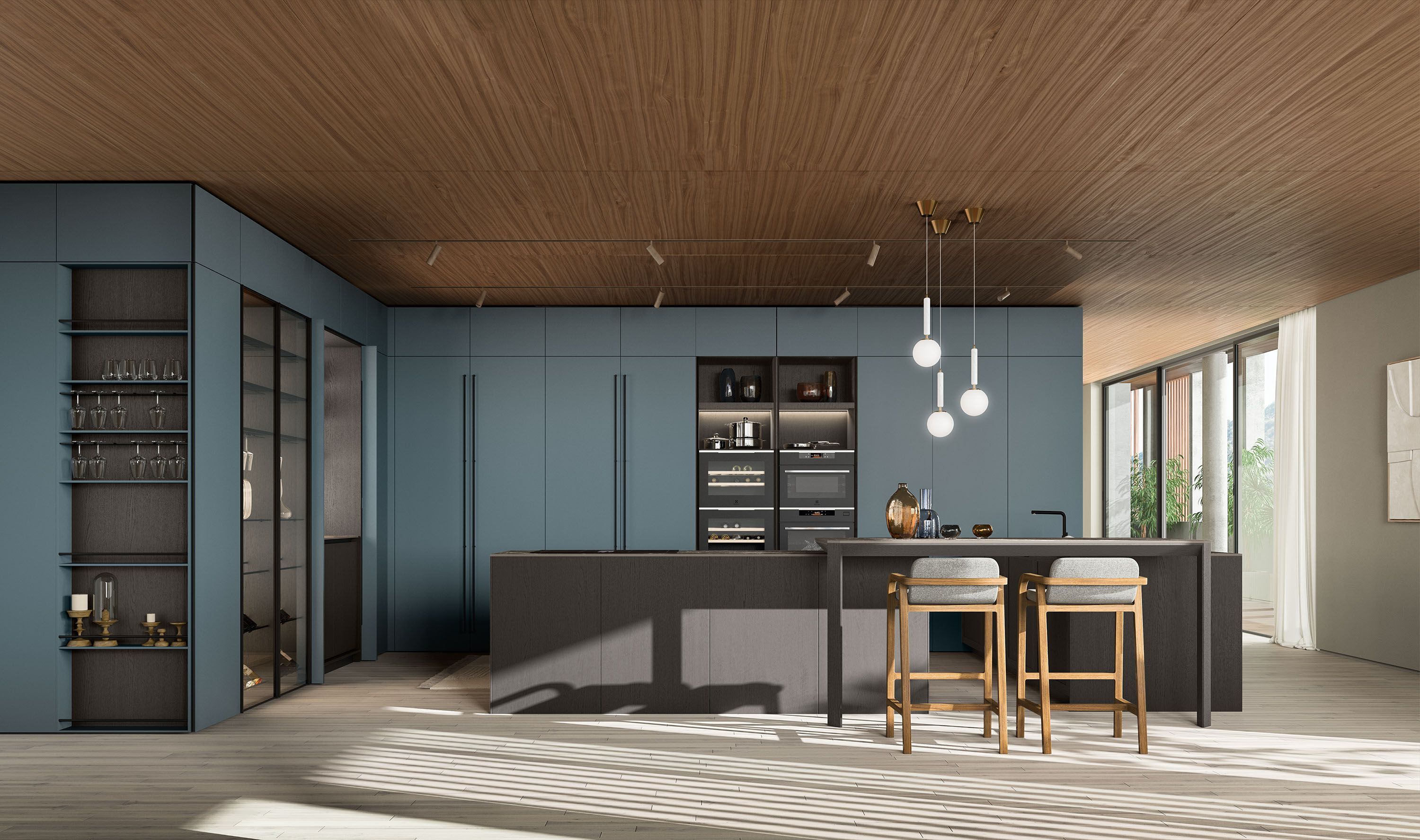 Кухня с островом Copatlife Life Projects ARCH-00051594 - Вид №2