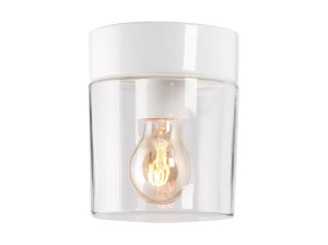 Настенный светильник / потолочный светильник из стекла и фарфора