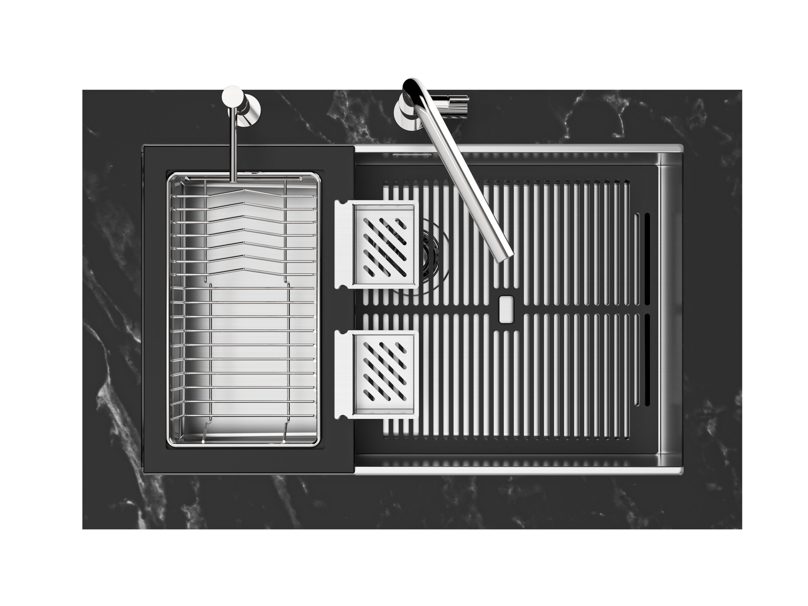 Раковина из нержавеющей стали Foster Quadra Evo ARCH-00113786 - Вид №3