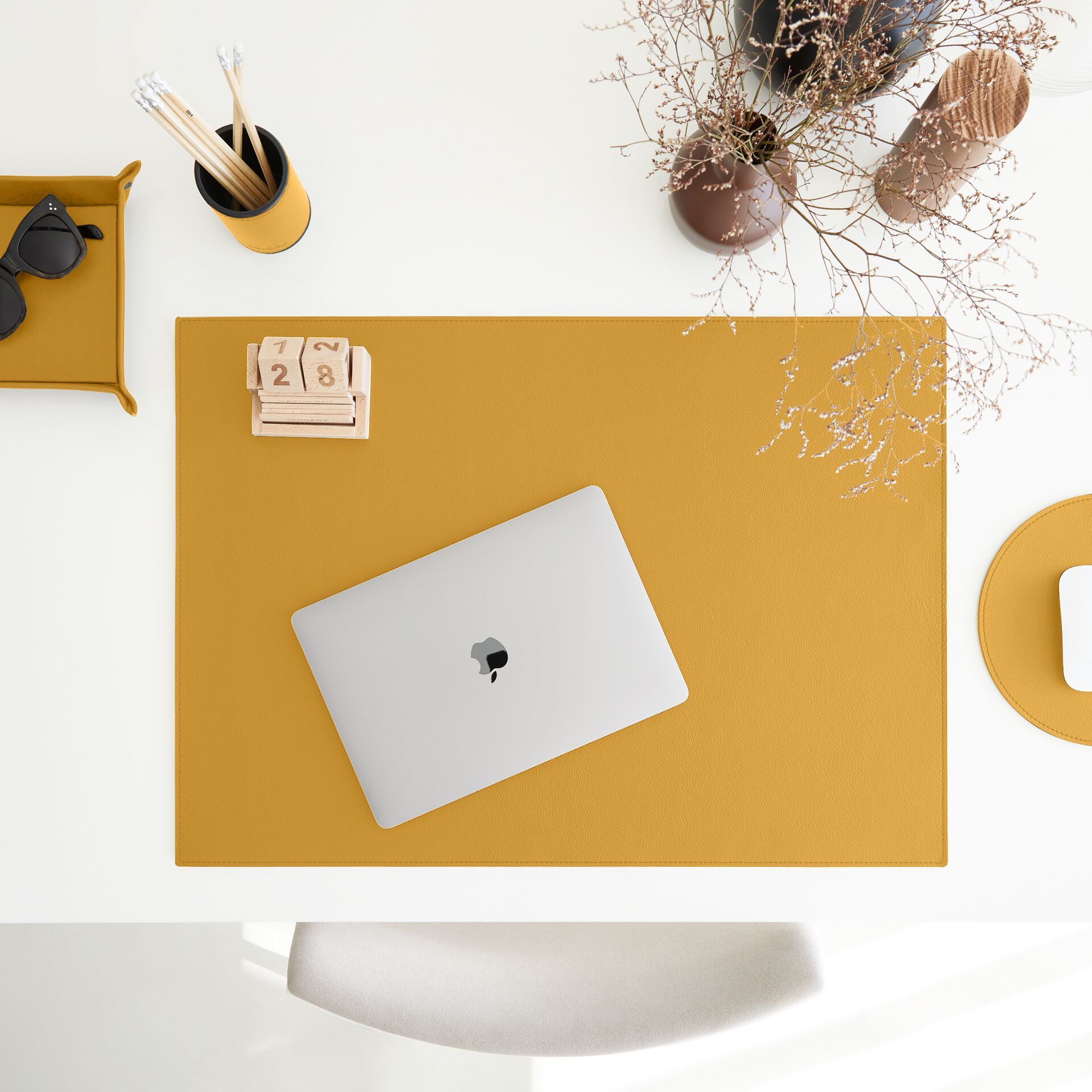 Круглый кожаный коврик для мыши EGLOOH APOLLO ARCH-00086294 - Вид №44