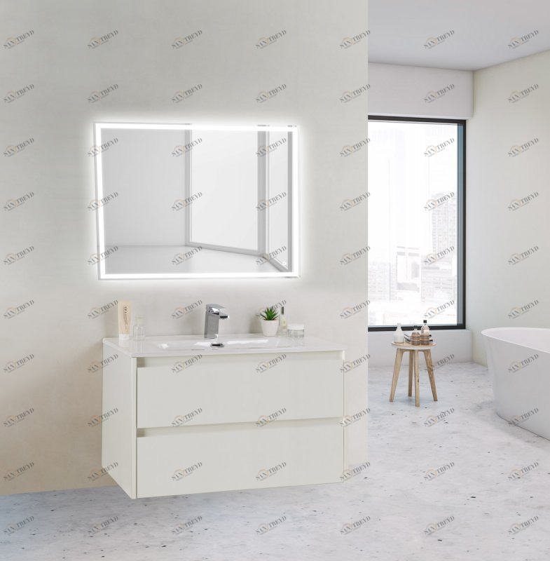 Мебель для ванной комнаты BelBagno KRAFT 39-800 Bianco Opaco 