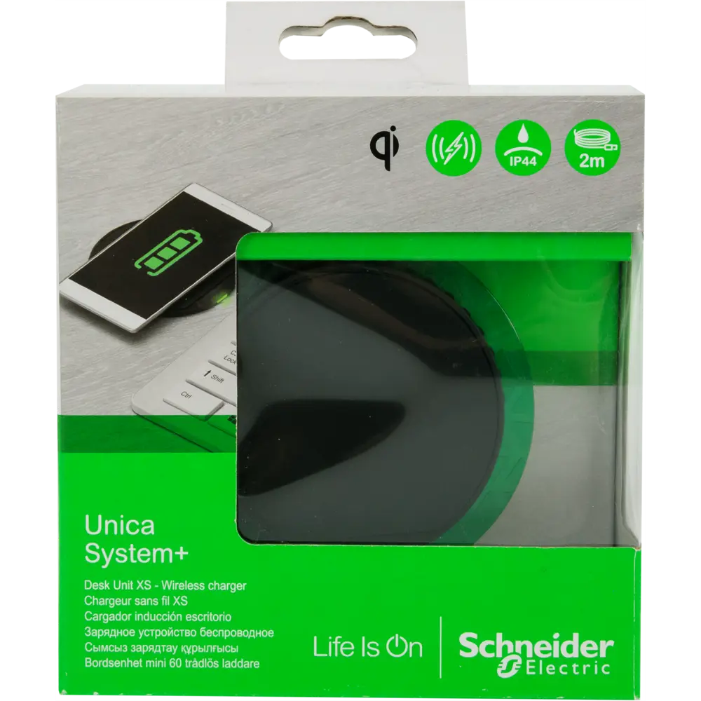 Зарядное устройство беспроводное Systeme Electric Unica System 2 А цвет черный STLM-2204872 - Вид №5