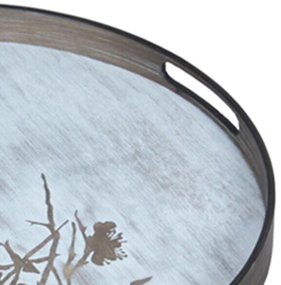 Ethnicraft Круглый деревянный поднос Classic 20335 - Вид №1