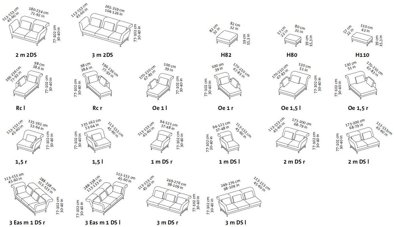 brühl Кожаный диван с шезлонгом Moule sun-id-1389257 - Вид №5