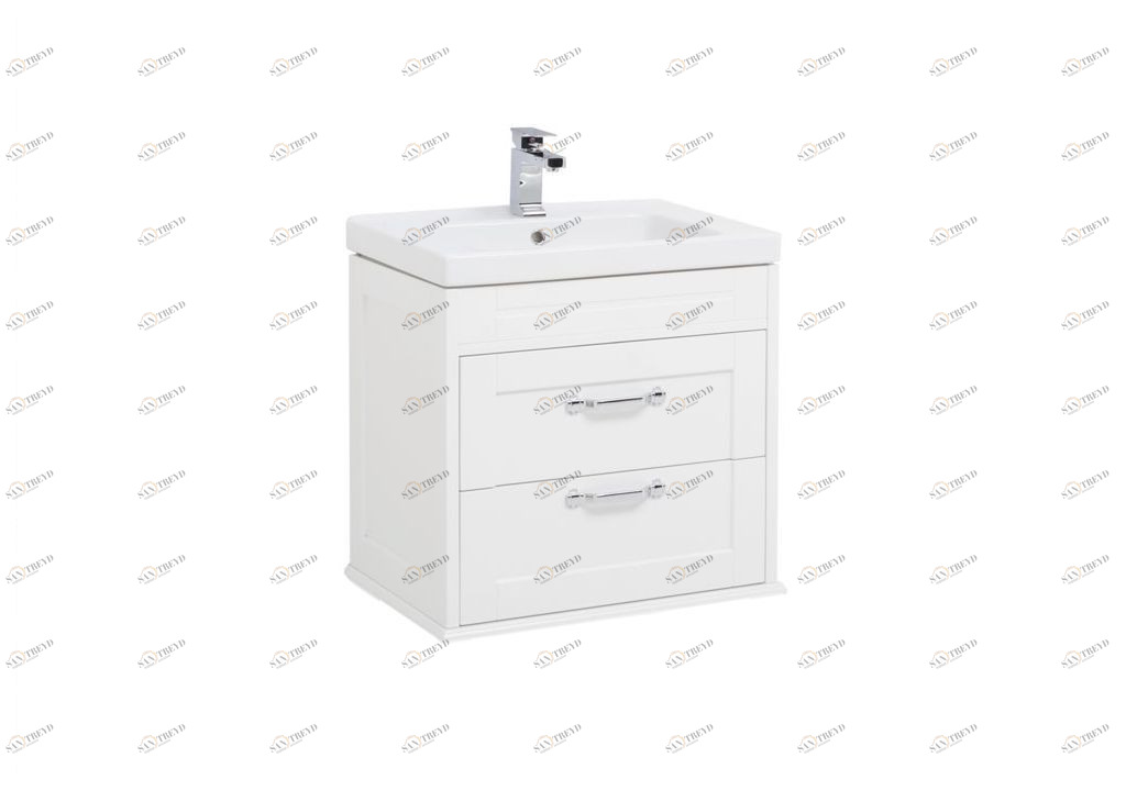 Тумба с раковиной Aquanet Денвер 65 белый 0019921000197962