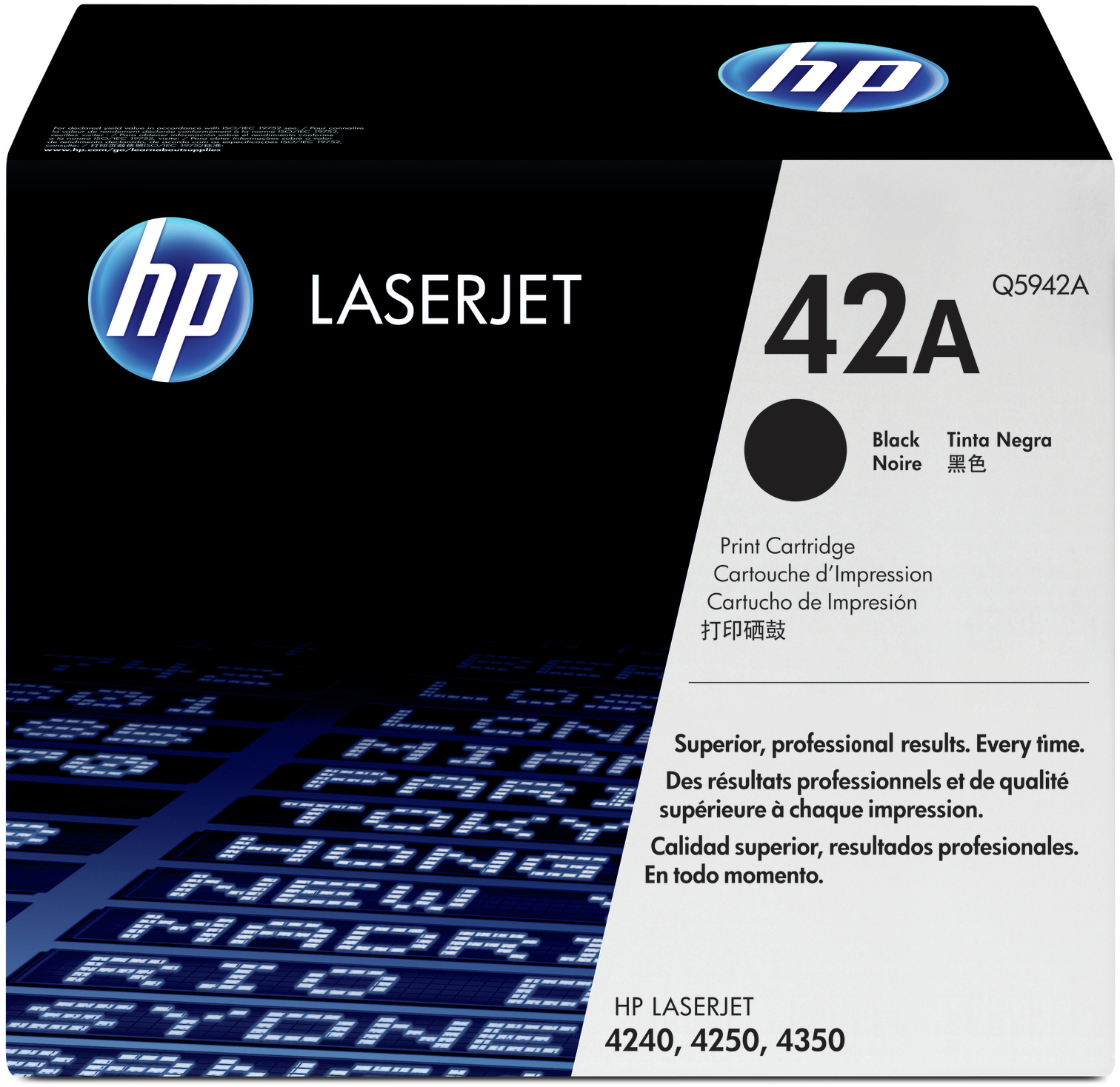 Q5942A laserjet black print cartridge HP Santreyd 