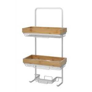 Полка для ванной двухъярусная Gromell Sarok 29 см