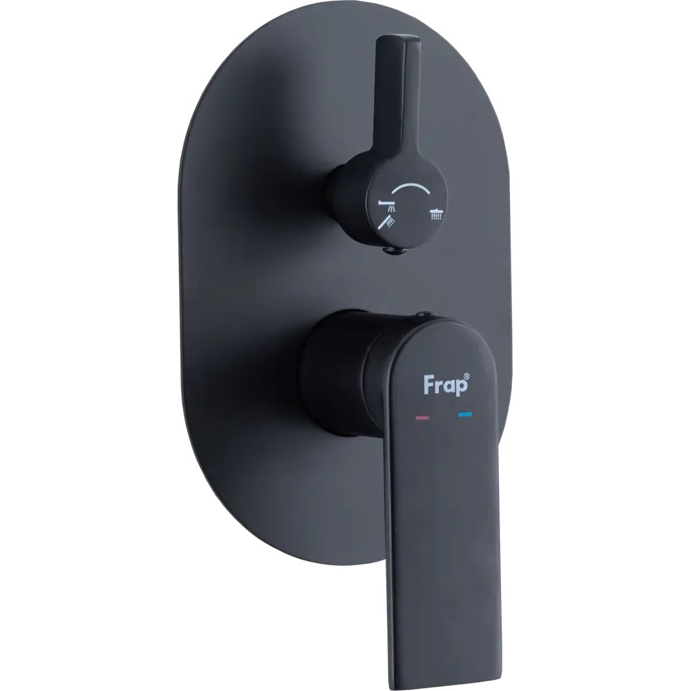 Душевая система Frap Arne F71204-6 скрытого монтажа цвет черный матовый 89359064 STLM-2096042  - Вид №4