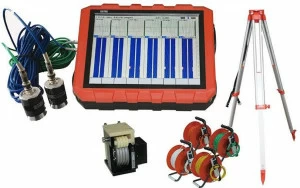 NOVATEST Ультразвуковая система с сенсорным экраном Prove su pali di fondazione, ultrasuoni