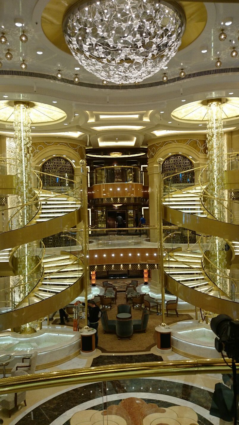 Винтовая лестница из металла и стекла Crestani 2000 GOLDEN TWINS ARCH-00023127 - Вид №1