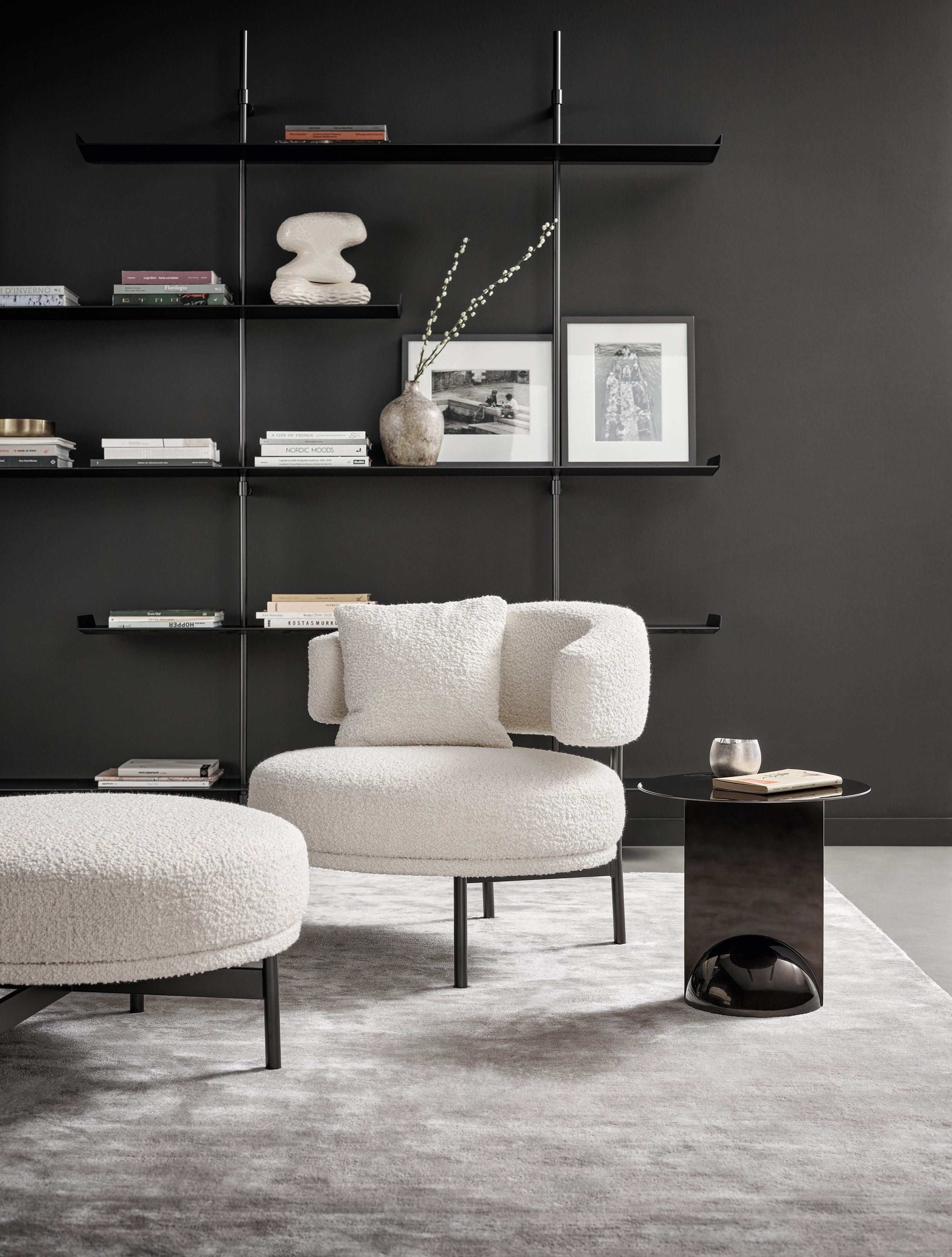 Круглый пуф из ткани BONALDO Neuilly ARCH-00121239 - Вид №3