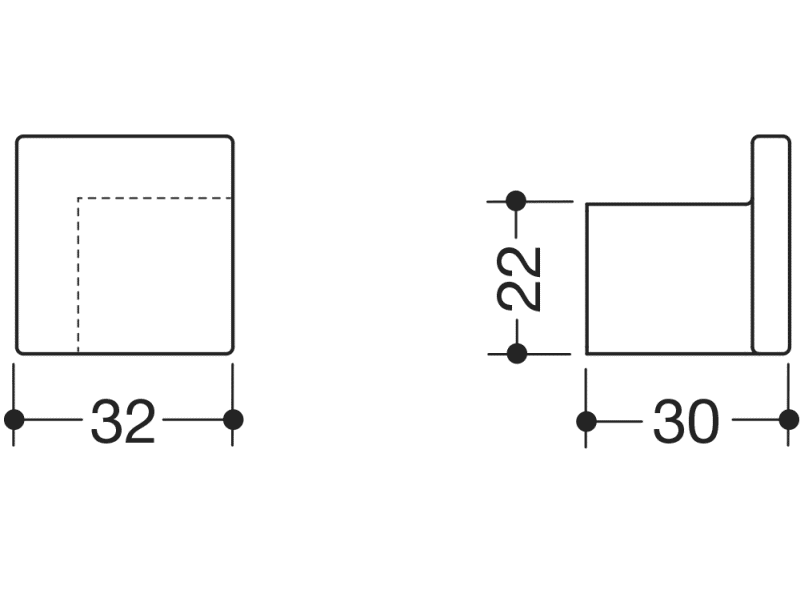 547.32B3 мебельная ручка HEWI USA Produkte  - Вид №16