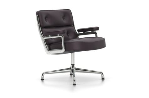 Вращающееся кресло с кожаными спицами VITRA Lobby Chair ARCH-00068846 - Вид №30