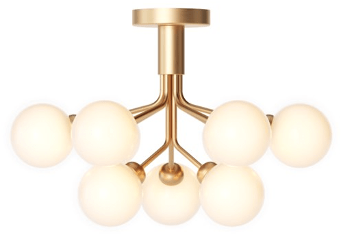 Nuura Потолочный светильник из дутого стекла Apiales sun-id-1363875 - Вид №1
