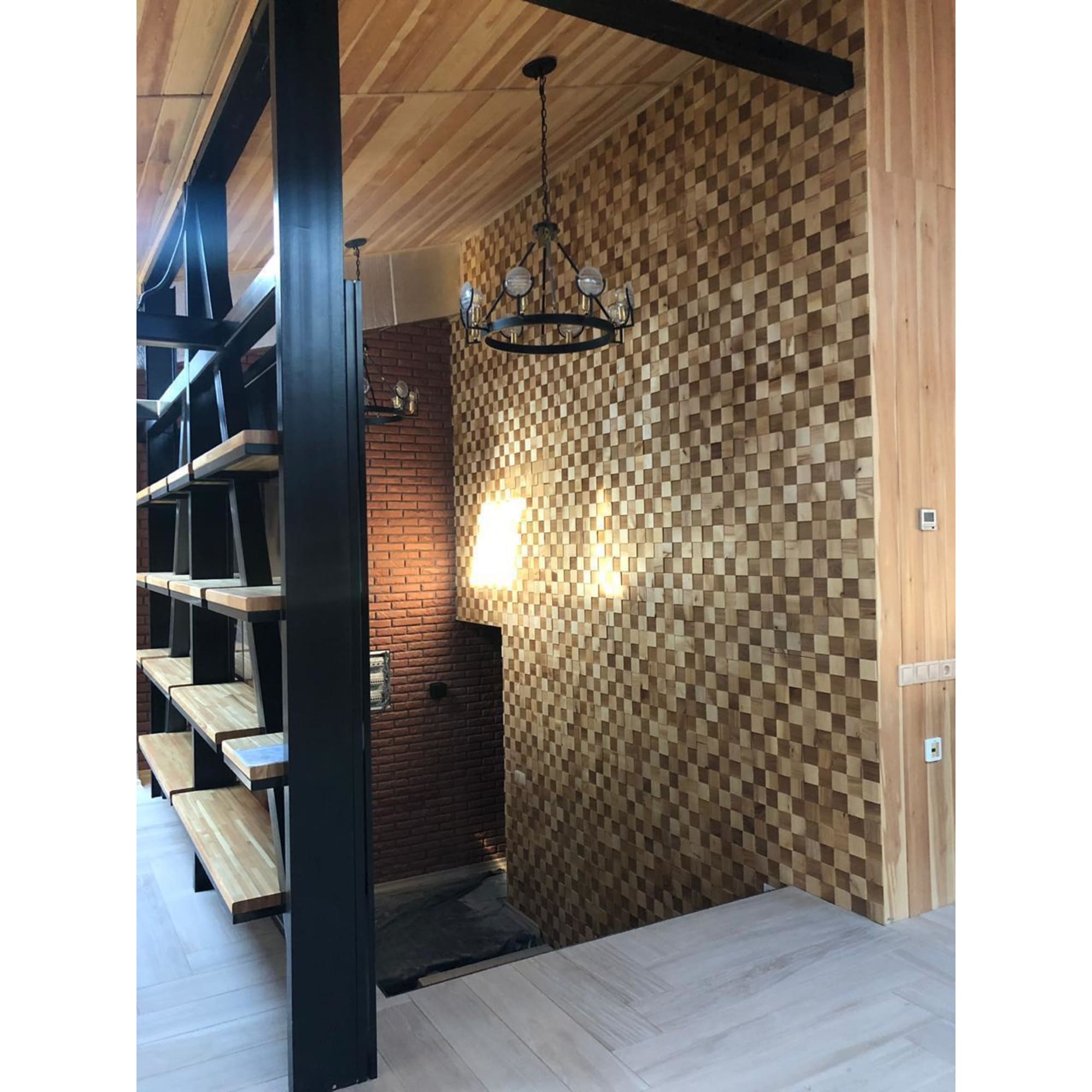 ARABESKO 3D-мозаика из дуба с брашированной поверхностью, 150 элементов 82305417 STLM-0024302 - Вид №15