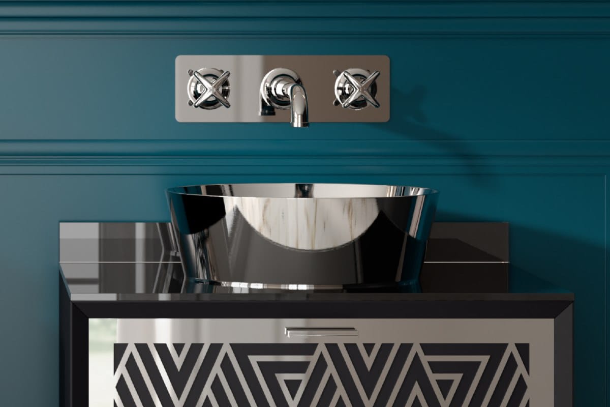 Деревянный одиночный напольный умывальник с ящиками Park Avenue CORA 1A ARCH-00059779 - Вид №7