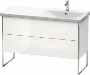 XS446908585 Тумбочка напольная XSquare #XS4469 1210 x 473 мм Белый глянцевый лак