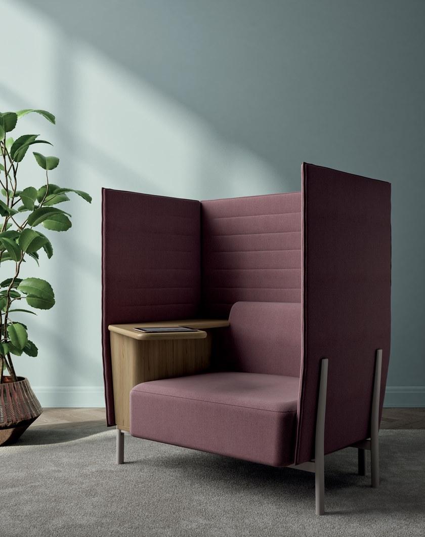 Alias Индивидуальное рабочее место из ткани Eleven high sun-id-1505004 - Вид №1