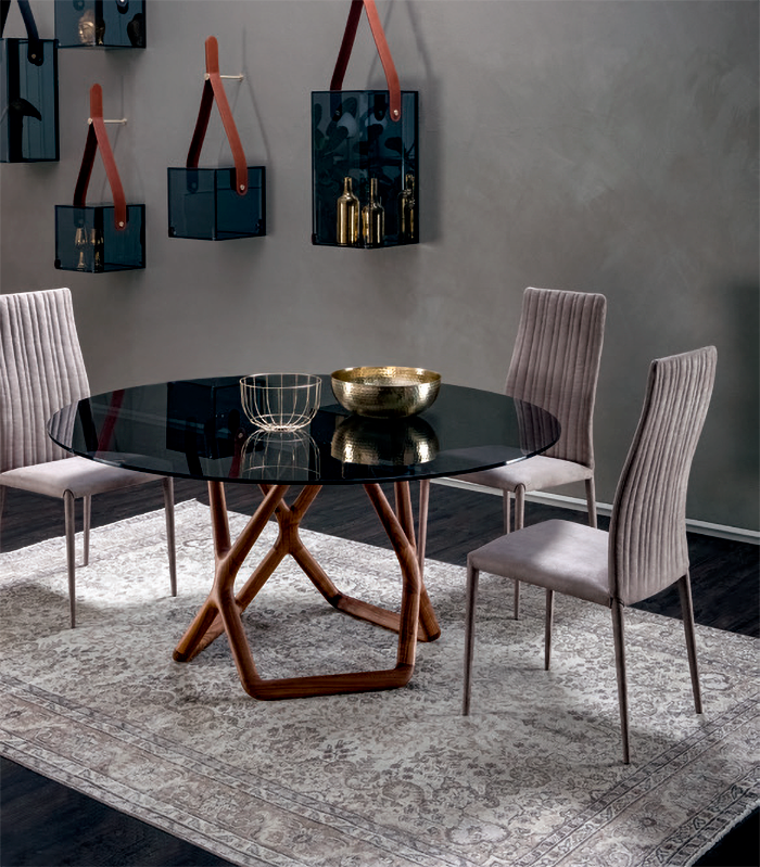 Стол YORK TONIN 8097FS_glass P 