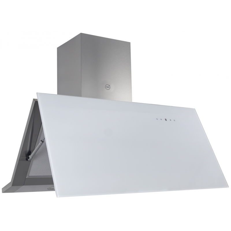 8189825 Вытяжка наклонная MBS ABELIA 190 GLASS белый/белый STDN-0125988 - Вид №2