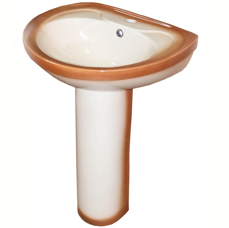 Лира, Умывальник Напольная раковина стоящая овальная ROSA ЛИРА - Вид №6