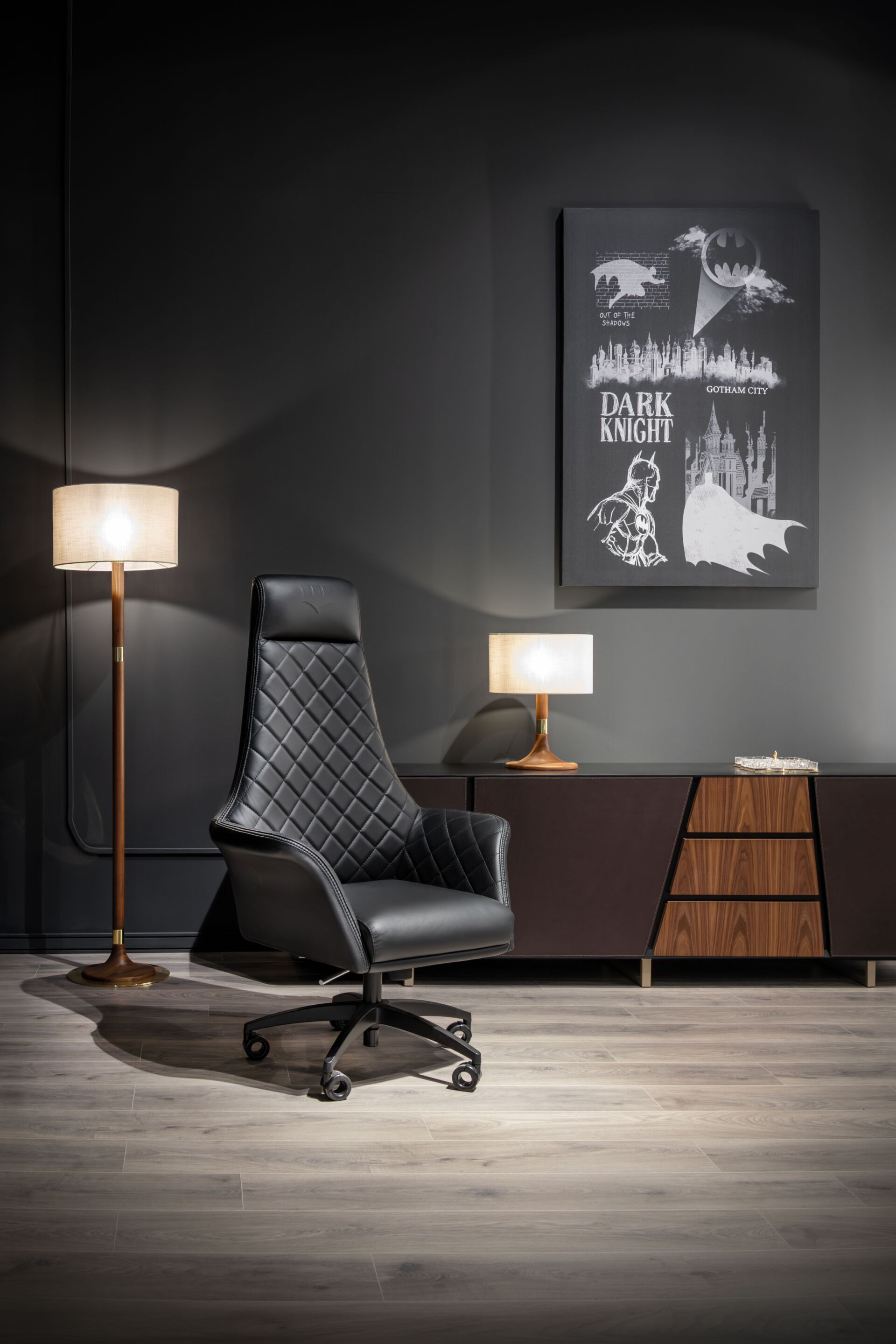 Деревянный прямоугольный стол с ящиками Wayne Enterprises Home Collection WE-026 ARCH-00136440 - Вид №7