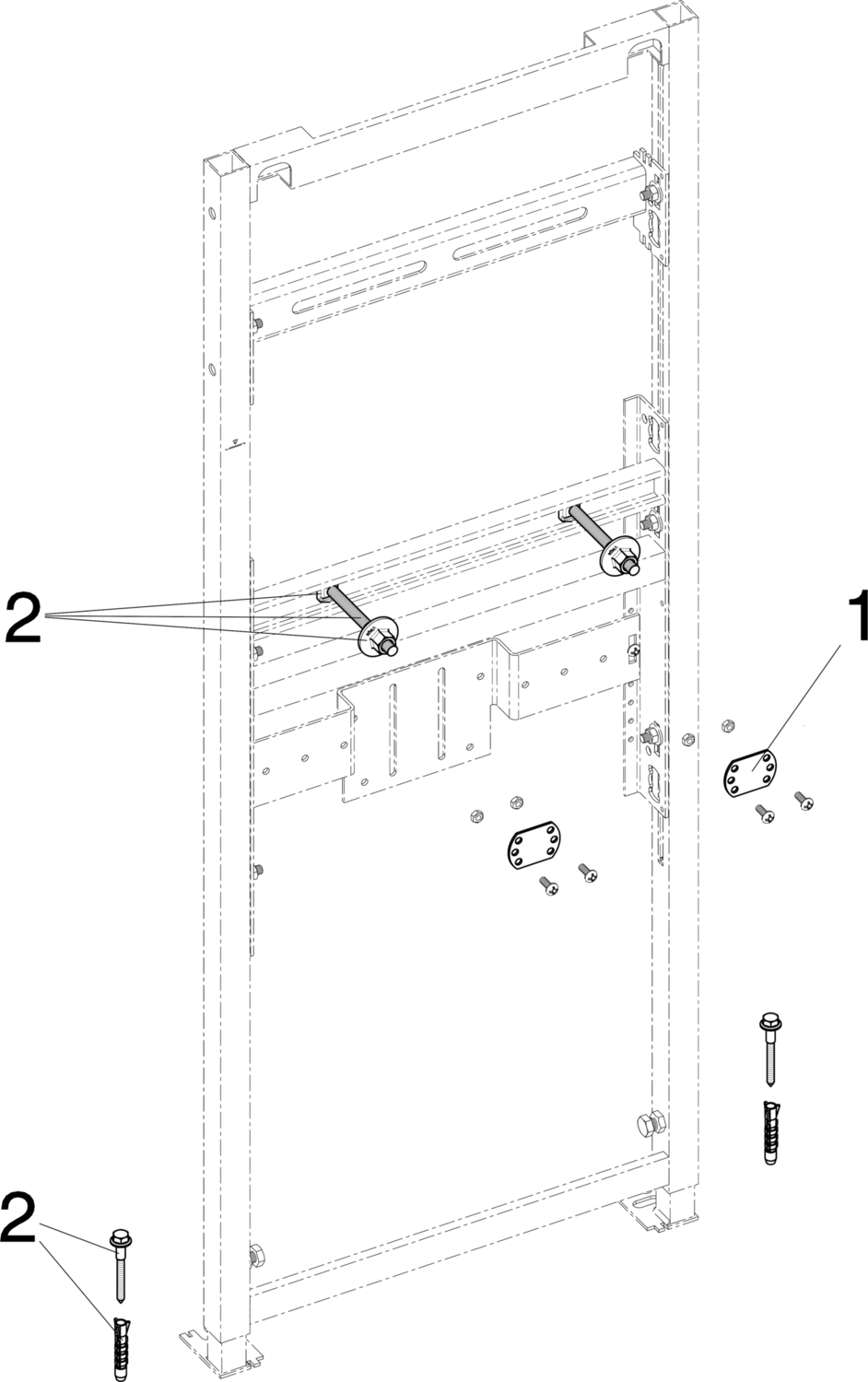 Системная техника  Viega Eco Plus  Элементы для умывальников VIEGA 461 805 Модель 8158 Santreyd  - Вид №4