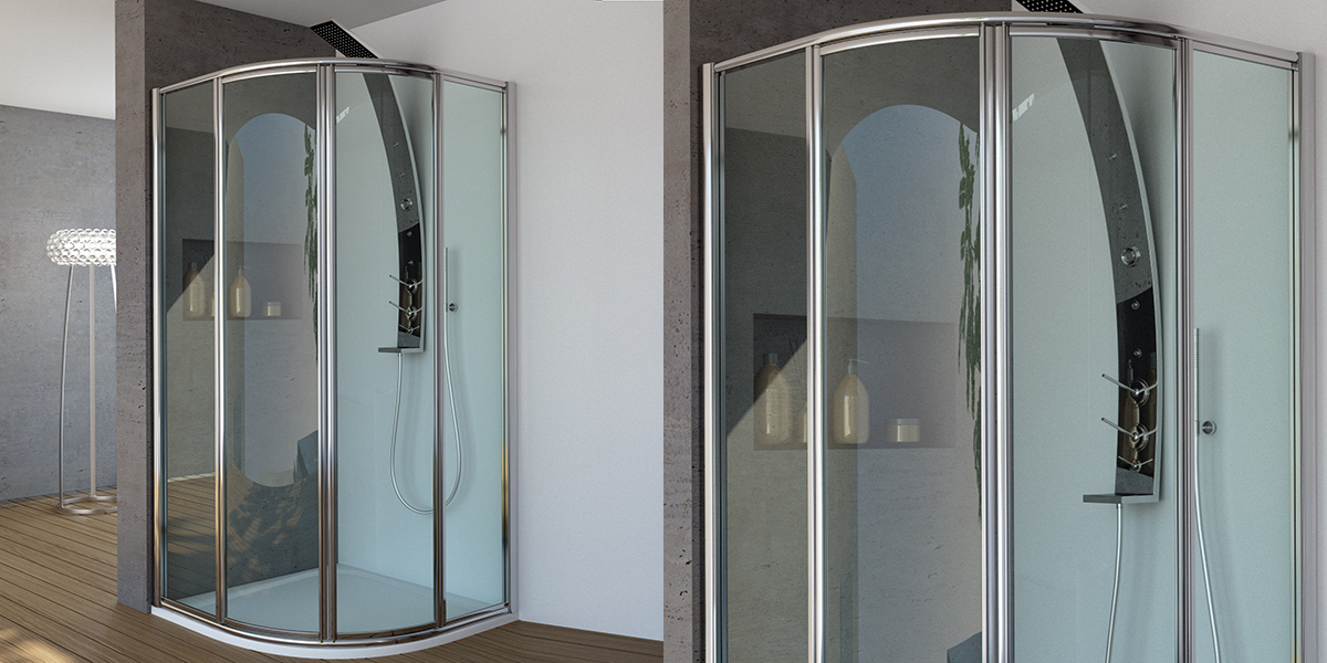 Душевой уголок ADELE 90 см CSA Box Doccia 8838 - Вид №1