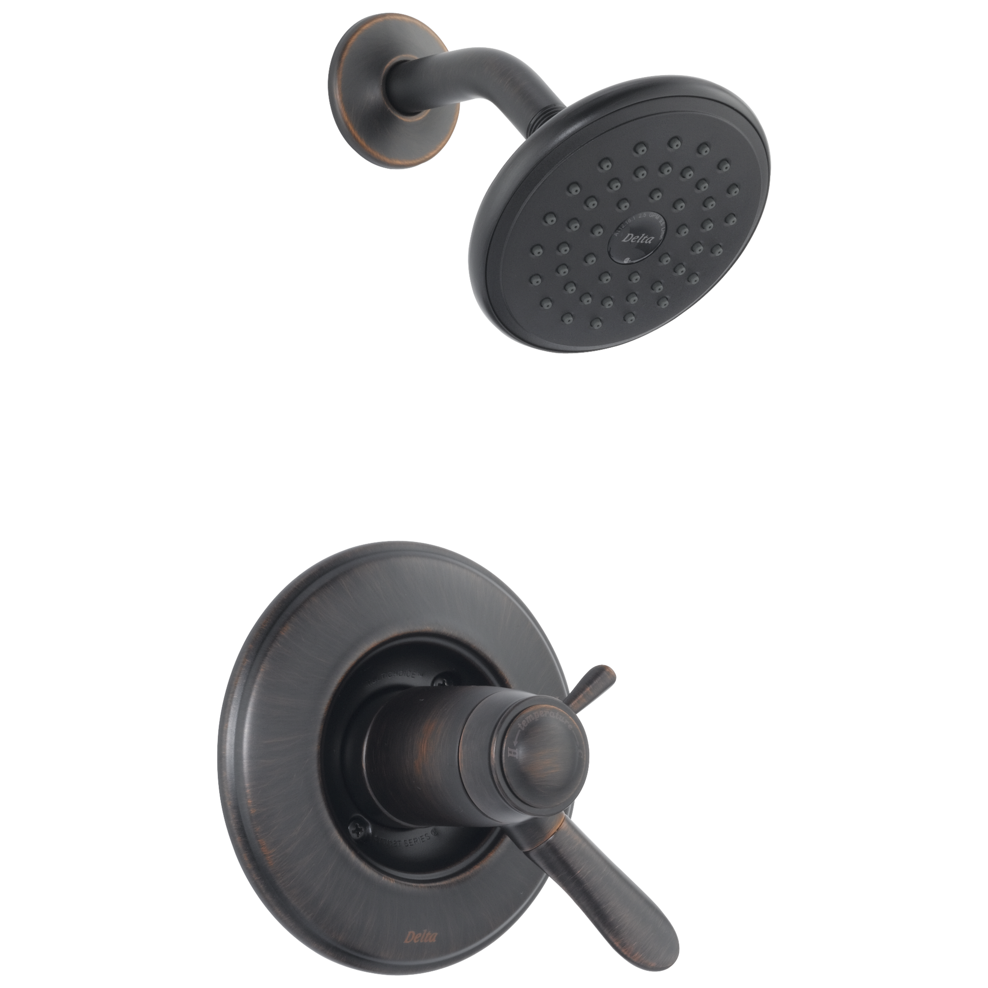 T17T238-RB Отделка для душа TempAssure® серии 17T Delta Faucet Lahara Венецианская бронза 