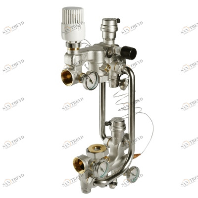 VT.COMBI.0.180 Насосно-смесительный узел для теплого пола VALTEC COMBI Valtec 180 мм 