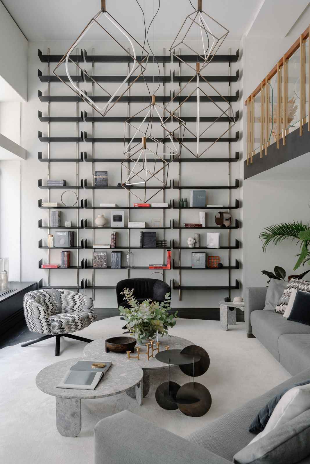 Тканевое вращающееся кресло с подлокотниками Gallotti&Radice LIVRE ARCH-00097790 - Вид №4