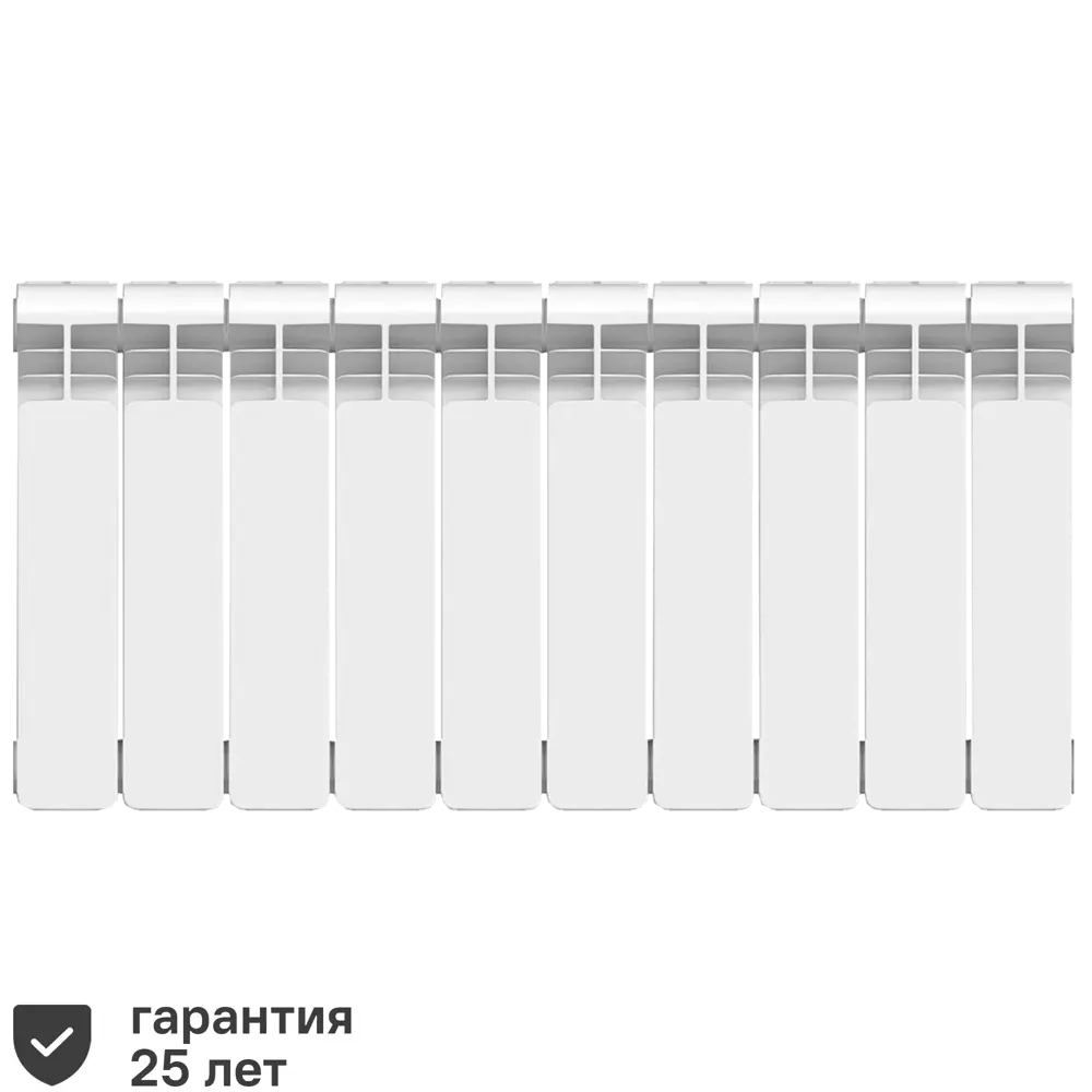 Биметаллический радиатор Equation на 10 секций для эффективного отопления 18360776 STLM-0942625