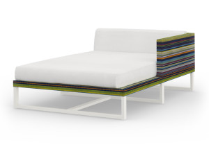 Ткань сад кровать