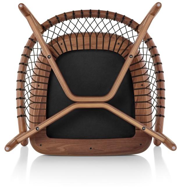 Herman Miller Кресло из дерева и ткани с подлокотниками Crosshatch sun-id-1451710 - Вид №9