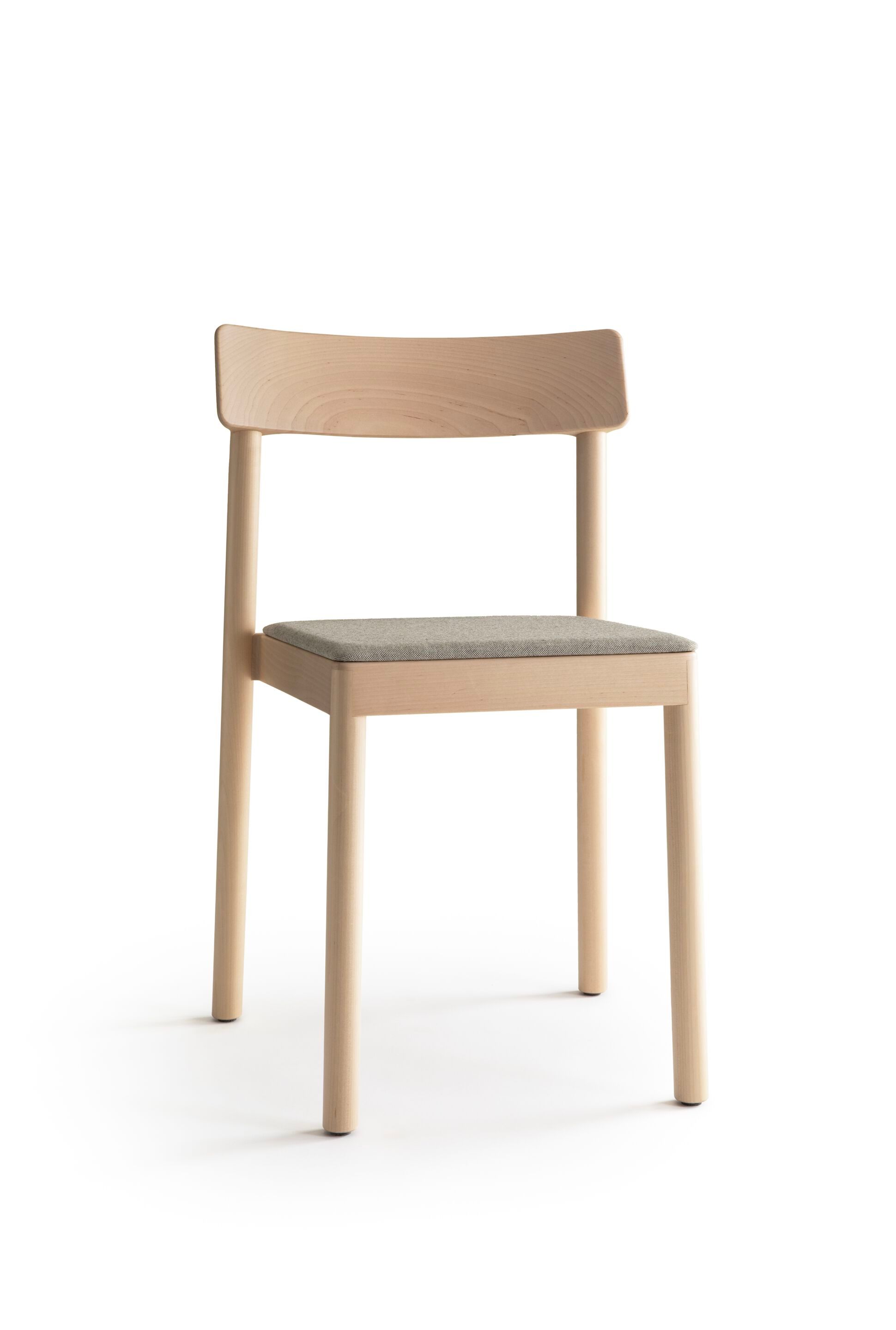 Штабелируемый стул из березы с мягким сиденьем Nikari KUMU ARCH-00056693 - Вид №9