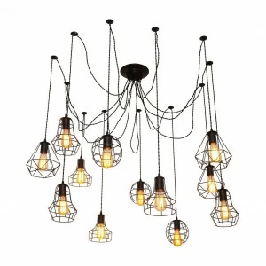 Подвесная люстра Arte Lamp A4051SP-12BK ARTE LAMP ДИЗАЙНЕРСКИЕ 187645 Черный
