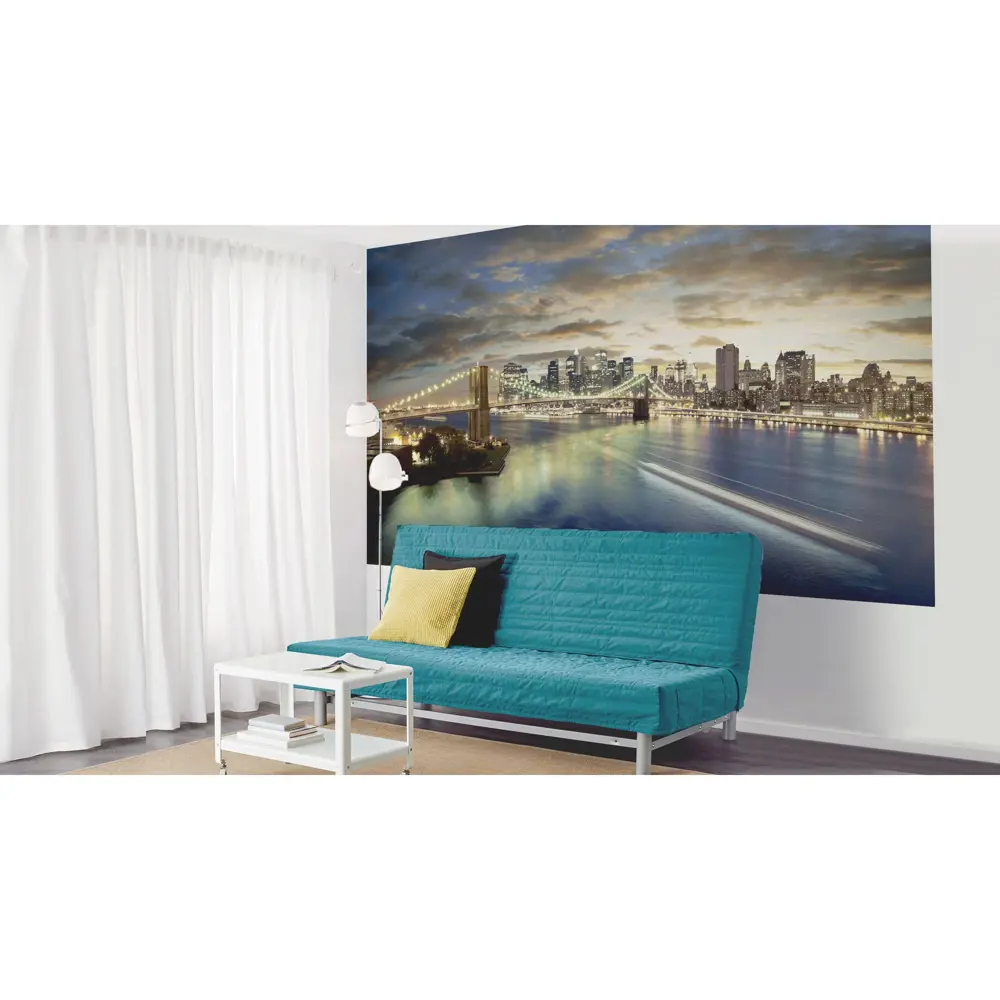 Фотообои флизелиновые Мост 370x200 см МОСКОВСКАЯ ОБОЙНАЯ ФАБРИКА Malex factory STLM-2050389 - Вид №1
