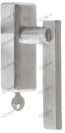 Dauby Оконная ручка из бронзы с замком Pure® 17050