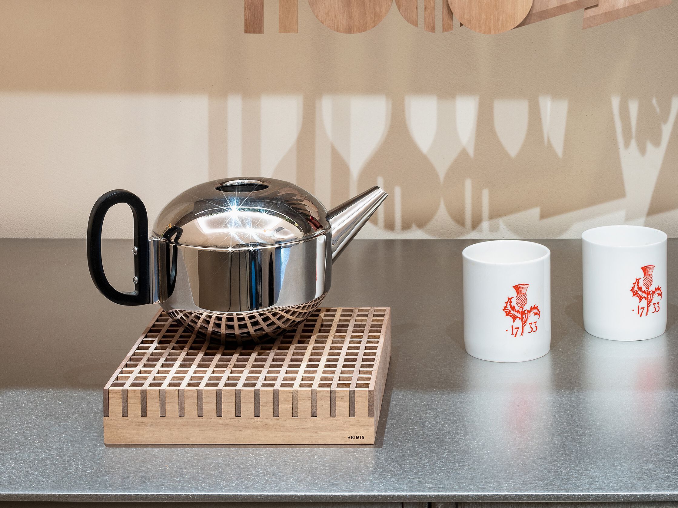 Квадратная подставка из ясеня ABIMIS древесина ARCH-00111550