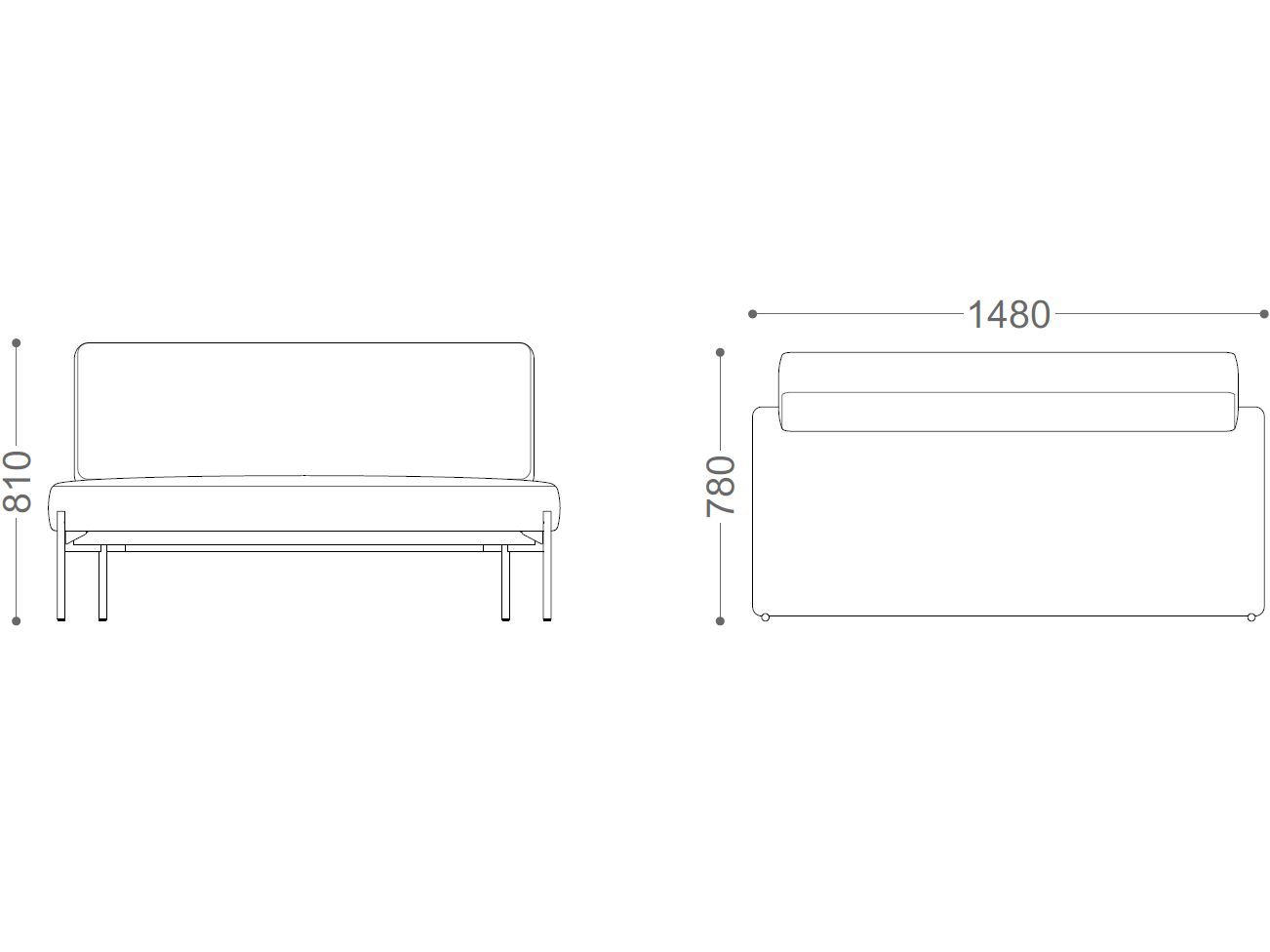 2-местный диван VAGHI Tilos ARCH-00082446 - Вид №7