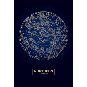 Картина на стекле «Зодиак Север» 40x60 см 84531563 STLM-2134757