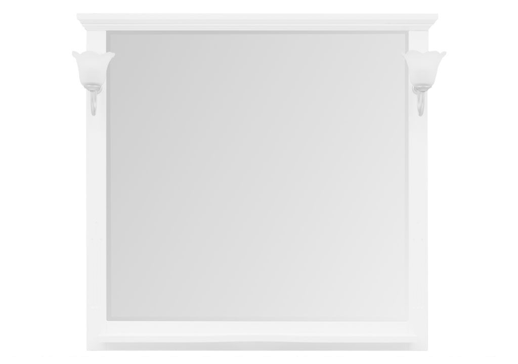 Зеркало Aquanet Лагуна 105 белый 00175304 - Вид №2