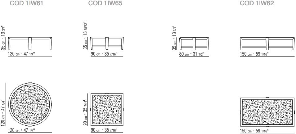 Flexform Прямоугольный мраморный журнальный столик Elliot sun-id-1401265 - Вид №1