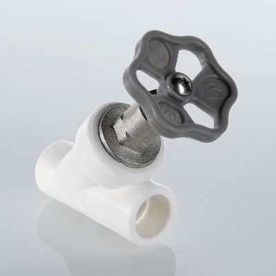 VTp.714.0.032 Вентиль полипропиленовый прямоточный Valtec 32 мм  - Вид №1