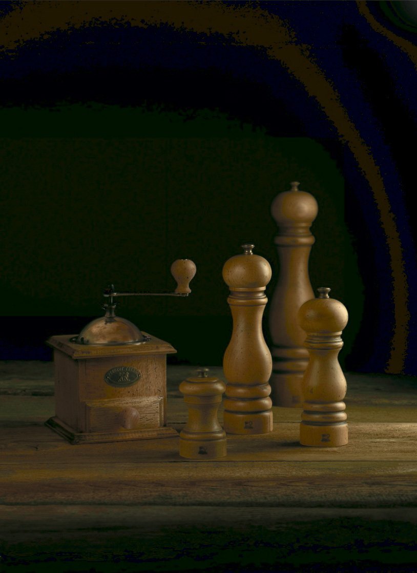 Мельница для перца светлое дерево 18 см Paris PEUGEOT ДИЗАЙНЕРСКИЕ 00-3952119 Бежевый  - Вид №1