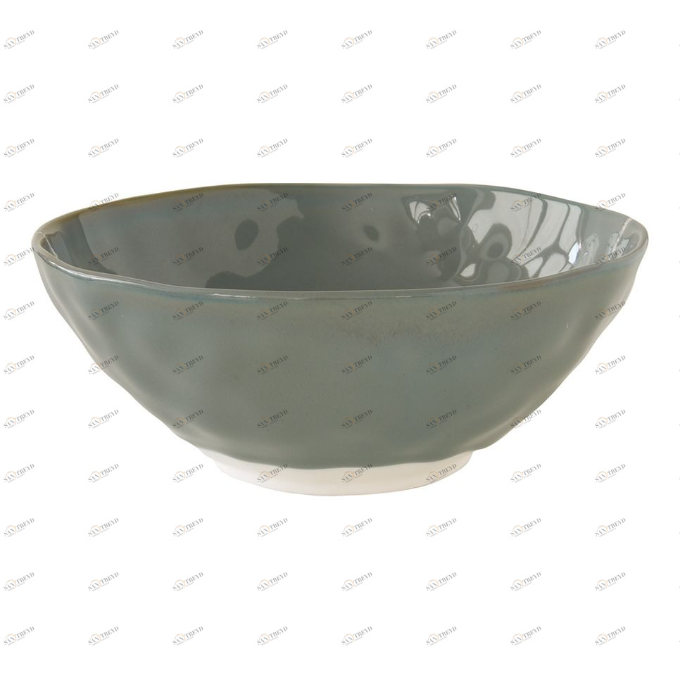 Салатник фарфоровый серый Interiors EASY LIFE INTERIORS 00-3946686 Серый 