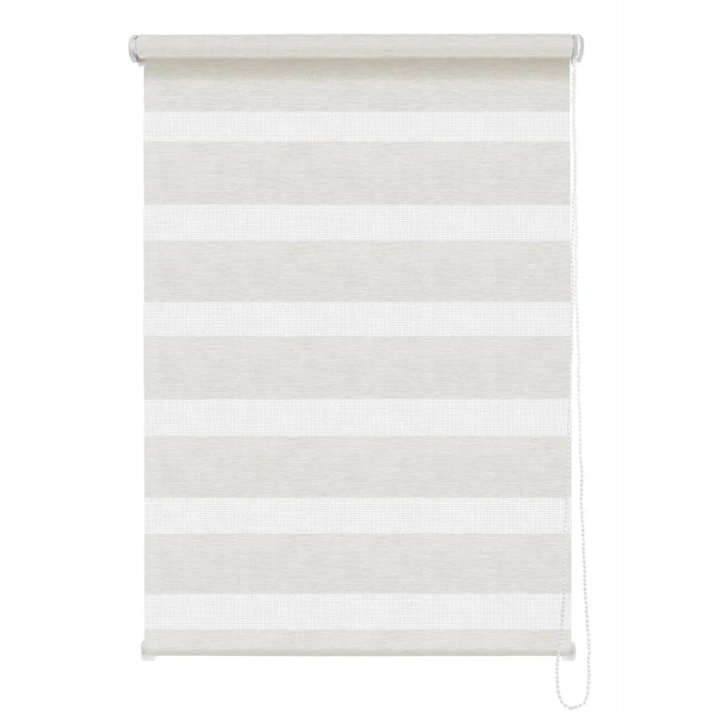 Штора рулонная день-ночь Valencia 40x160 см кремовая MIAMOZA Коллекция 2024г STLM-2107303