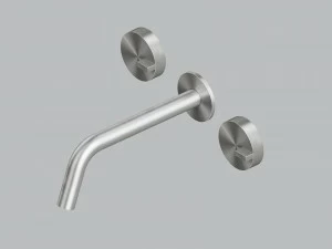 Quadrodesign Смеситель для раковины из нержавеющей стали настенный Q