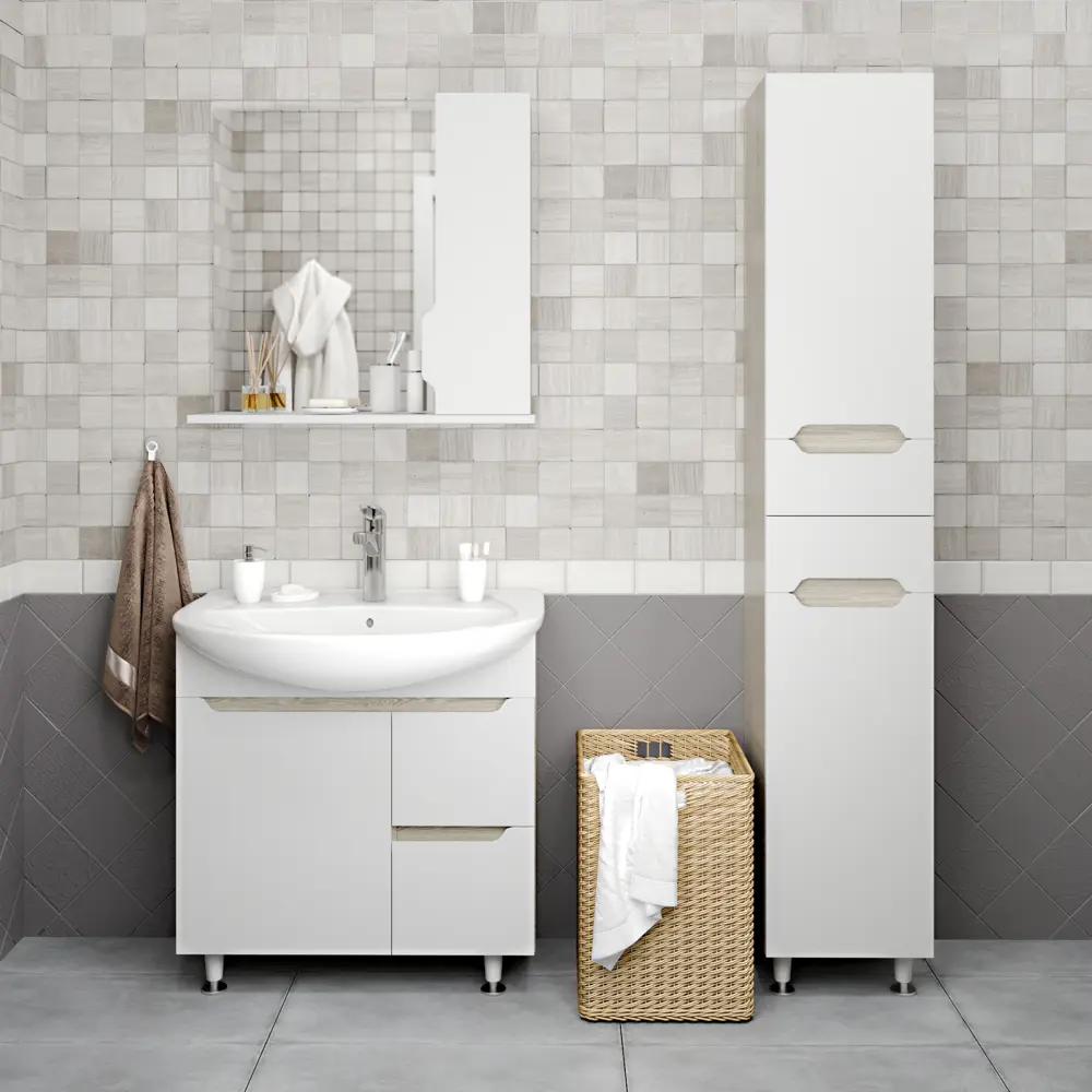 Пенал Santreyd Рондо для ванной - компактное хранение в элегантном исполнении 82180095 STLM-0021306 - Вид №3