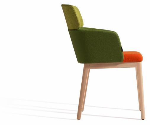 Capdell Стул с обивкой и подлокотниками Concord sun-id-1355225 - Вид №2